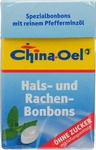 China &ouml;l Hals- und Hustenbonbons ohne Zucker