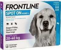 PZN-DE 02246403, Boehringer Ingelheim VETMEDICA FRONTLINE SPOT ON Hund L 6 stk