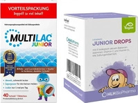 PZN-DE 08105226, Multilac Junior Darmsynbiotikum + Lactobact Junior Drops 1 Set