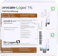 PZN-DE 13704010, Dr. Loges + Procain-Loges 1% Injektionsl&ouml;sung Ampullen 100X2 ml,