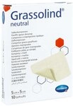 Grassolind Salbenkompressen Neutral 5x5 cm steril