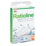 Ratioline aqua Duschpflaster Plus 5x7 cm steril