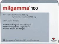 PZN-DE 04847294, W&ouml;rwag Pharma Milgamma 100 mg &uuml;berzogene Tabletten 30 stk
