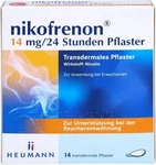 PZN-DE 15993248, HEUMANN PHARMA & . Generica Nikofrenon 14 mg/24 Stunden Pflaster 14