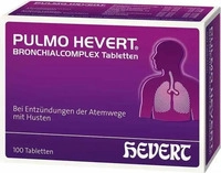 PZN-DE 01214068, Hevert-Arzneimittel Pulmo Hevert Bronchialcomplex Tabletten 100 stk