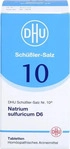 PZN-DE 06584249, DHU-Arzneimittel DHU Sch&uuml;&szlig;ler-Salz Nummer 10 Natrium sulfuricum D6