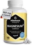 Vitamaze MAGNESIUM 350 mg Komplex Citrat/Oxid/Carbon.vegan