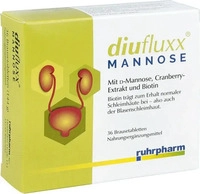 PZN-DE 14164596, Ruhrpharm Diufluxx Mannose Brausetabletten 36 stk