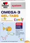 PZN-DE 16849708, Queisser Pharma Doppelherz Omega-3 Gel-tabs Family 120 stk