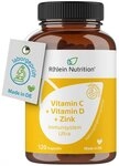 Vitamin C+Vitamin D+Zink Immunsystem Ultra Kapseln