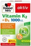 Doppelherz Vitamin K2+d3 1000 I.e. Tabletten