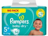 Pampers Baby Dry Größe 5 + Junior Plus 12-17kg Bigpack