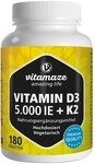 Vitamin D3 K2 5000 I.e./100 &Mu;g Hochdosiert Tabletten