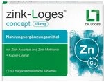 Zink-Loges Concept 15 mg magensaftres. Tabletten