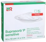 Suprasorb P sensitive Pu-schaumv.border 10x10cm