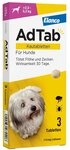 AdTab Hund 2,5 - 5,5 kg Kautablette gegen Zecken und Fl&ouml;he