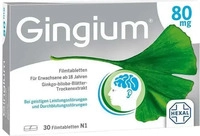 PZN-DE 14171136, Hexal Gingium 80 mg Filmtabletten 30 stk