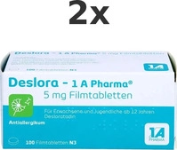 PZN-DE 12546750, Deslora - 1 A Pharma 5 mg Filmtabletten 100 stk