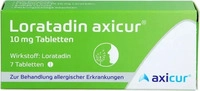 PZN-DE 14293750, axicorp Pharma Loratadin axicur 10 mg Tabletten 7 stk
