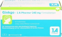 PZN-DE 14128896, Ginkgo - 1 A Pharma 240 mg Filmtabletten 60 stk