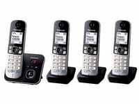 Panasonic KX-TG6824GB, Panasonic KX-TG6824 Quattro DECT, GAP Schnurloses Telefon