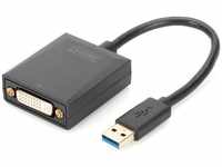 Digitus DA-70842, Digitus DA-70842 DVI / USB 3.2 Gen 1 (USB 3.0) Adapter [1x USB 3.2