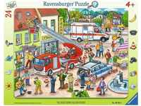 Ravensburger 06581 Rahmenpuzzle 110, 112 - Eilt herbei! 24 Teile 6581
