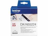 Brother DKN55224, Brother DK-N55224 Etiketten Rolle 54mm x 30.48m Papier Weiß 1 St.