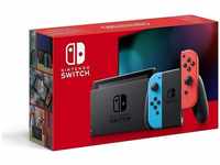 Nintendo 10002207, Nintendo Switch Konsole Grau, Neonblau, Neonrot V2 2019