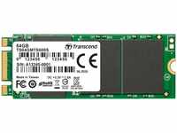 Transcend TS64GMTS600S, Transcend 64GB Interne M.2 SATA SSD 2260 SATA 6 Gb/s Retail