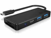 ICY BOX 60796, ICY BOX USB-C Mini-Dockingstation IB-HUB1423CR-C3 Passend für Marke: