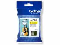 Brother LC421XLY, Brother Druckerpatrone LC-421XLY Original Gelb LC421XLY