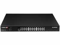 EDIMAX GS-5424PLX, EDIMAX GS-5424PLX Netzwerk Switch 24 + 4 Port 10 / 100 /