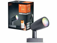 LEDVANCE 4058075478374 SMART+ GARDEN SPOT WALL&SPIKE 7W RGBW WIFI LED-Gartenleuchte