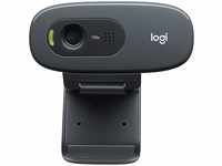 Logitech 960-001063, Logitech C270 HD-Webcam 1280 x 720 Pixel Standfuß,