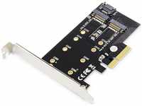 Digitus DS-33170, Digitus DS-33170 2+1 Port M.2 Controller PCIe Passend für (SSD):