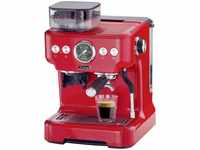 Trisa 6219.8212, Trisa Barista Plus Espressomaschine Rot 2300W mit Mahlwerk