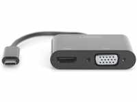 Digitus DA-70858, Digitus DA-70858 USB / HDMI / VGA Adapter [1x USB-C Stecker -...