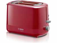 Bosch Haushalt TAT3A114, Bosch Haushalt TAT3A114 Toaster mit Brötchenaufsatz Rot
