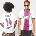 Nike II1924-101, Nike Herren Fu&szlig;balltrikot PARIS-SAINT-GERMAIN 26/27 AWAY M weiss /