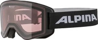 Alpina A7267, Alpina Skibrille NARKOJA QUATTROFLEX Unisex universal schwarz