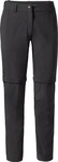 Vaude 42620, Vaude Damen Outdoorhose WO FARLEY STRETCH CAPRI T-ZIP PANTS 17 schwarz
