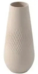 Vase CARRE MANUFACTURE COLLIER (DH 11.50x26 cm) - beige - DH 11.50x26 cm