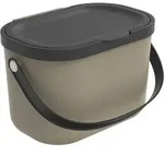 M&uuml;lleimer ALBULA (LBH 22.20x17.20x15 cm) - beige - LBH 22.20x17.20x15 cm