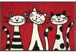 Fu&szlig;matte THREE Cats (BL 50x75 cm) - BL 50x75 cm