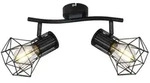 Deckenspot CAGE 2-flammig (BHT 34x19x13 cm) - BHT 34x19x13 cm
