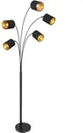 Stehleuchte KADDY (LBH 74x70x204 cm) - schwarz - LBH 74x70x204 cm