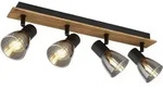 Strahler CLAUDE (LBH 50x7x15.50 cm) - braun - LBH 50x7x15.50 cm