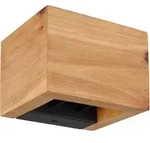 Wandleuchte ALINA (BH 13.20x9.80 cm) - braun - BH 13.20x9.80 cm
