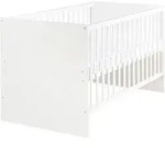 Babybett roba ANTON (BHT 78.50x80x142 cm) - wei&szlig; - BHT 78.50x80x142 cm